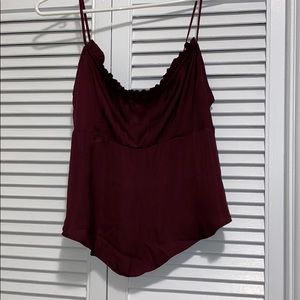 Free People Ruffle Cami